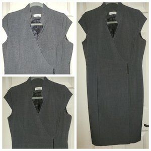 CALVIN KLEIN DARK GRAY DRESS